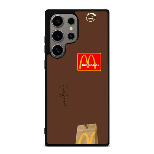 CACTUS JACK TRAVIS SCOTT MCDONALDS LOGO 2 Samsung Galaxy S24 Ultra Case Cover