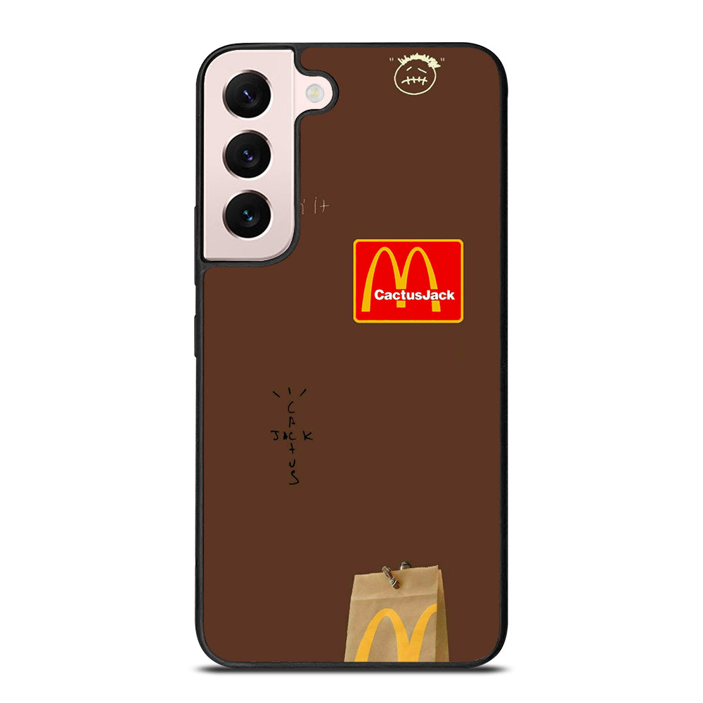 CACTUS JACK TRAVIS SCOTT MCDONALDS LOGO 2 Samsung Galaxy S22 Plus Case Cover