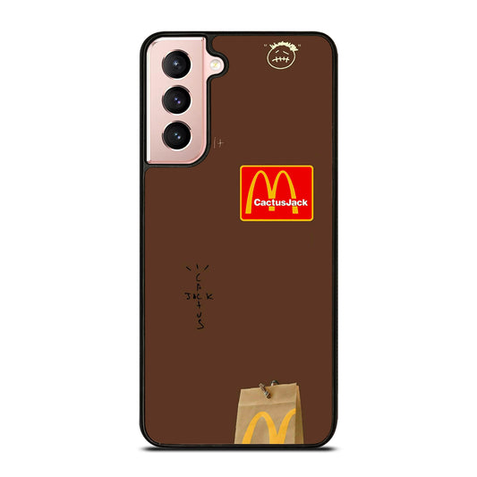 CACTUS JACK TRAVIS SCOTT MCDONALDS LOGO 2 Samsung Galaxy S21 Case Cover