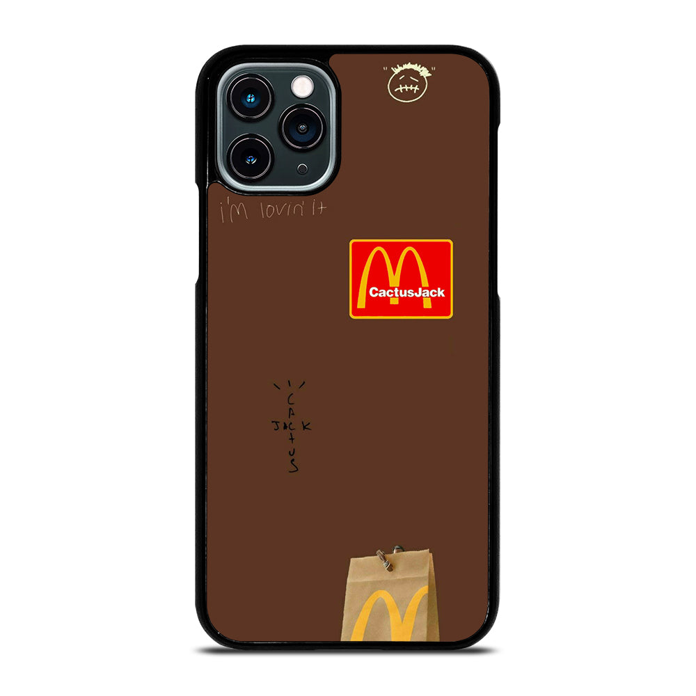 CACTUS JACK TRAVIS SCOTT MCDONALDS LOGO 2 iPhone 11 Pro Case Cover
