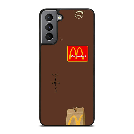 CACTUS JACK TRAVIS SCOTT MCDONALDS LOGO 2 Samsung Galaxy S21 Plus Case Cover