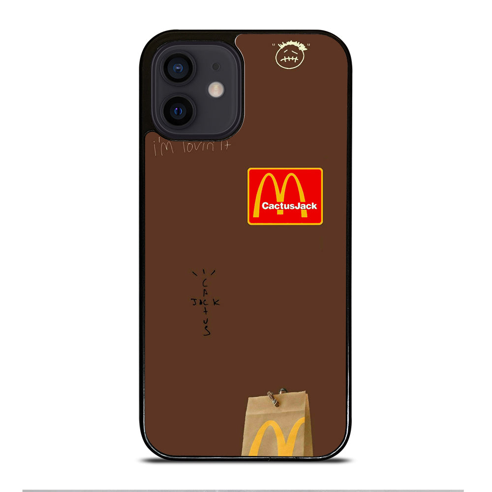 CACTUS JACK TRAVIS SCOTT MCDONALDS LOGO 2 iPhone 12 Mini Case Cover