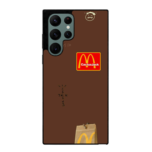 CACTUS JACK TRAVIS SCOTT MCDONALDS LOGO 2 Samsung Galaxy S22 Ultra Case Cover