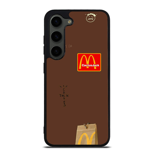 CACTUS JACK TRAVIS SCOTT MCDONALDS LOGO 2 Samsung Galaxy S23 Plus Case Cover