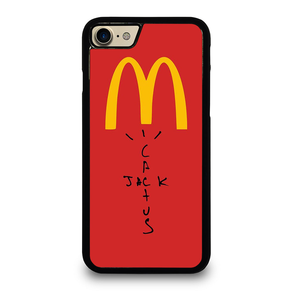 CACTUS JACK TRAVIS SCOTT MCDONALDS LOGO 3 iPhone 7 / 8 Case Cover