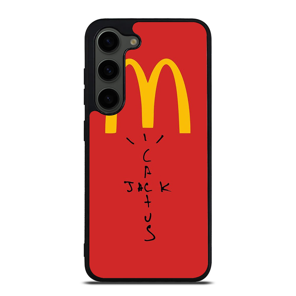CACTUS JACK TRAVIS SCOTT MCDONALDS LOGO 3 Samsung Galaxy S23 Plus Case Cover