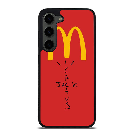 CACTUS JACK TRAVIS SCOTT MCDONALDS LOGO 3 Samsung Galaxy S23 Plus Case Cover