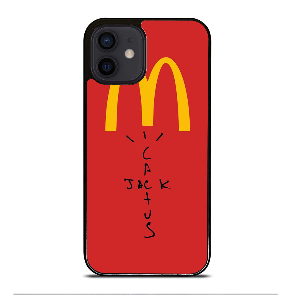 CACTUS JACK TRAVIS SCOTT MCDONALDS LOGO 3 iPhone 12 Mini Case Cover