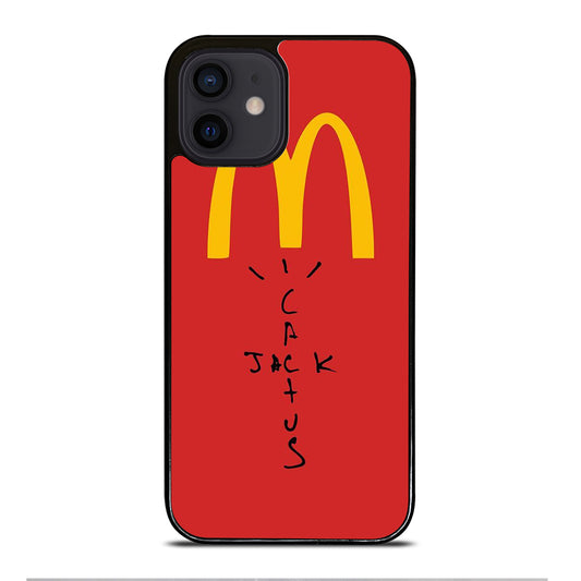CACTUS JACK TRAVIS SCOTT MCDONALDS LOGO 3 iPhone 12 Mini Case Cover