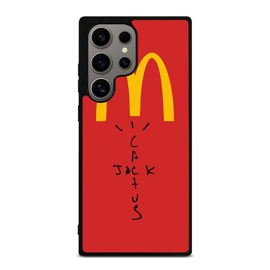 CACTUS JACK TRAVIS SCOTT MCDONALDS LOGO 3 Samsung Galaxy S24 Ultra Case Cover