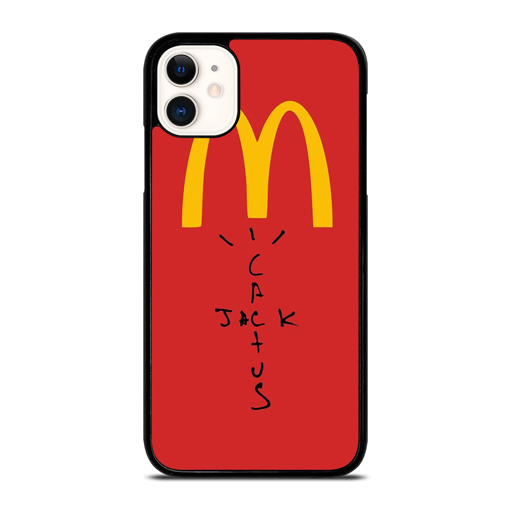 CACTUS JACK TRAVIS SCOTT MCDONALDS LOGO 3 iPhone 11 Case Cover