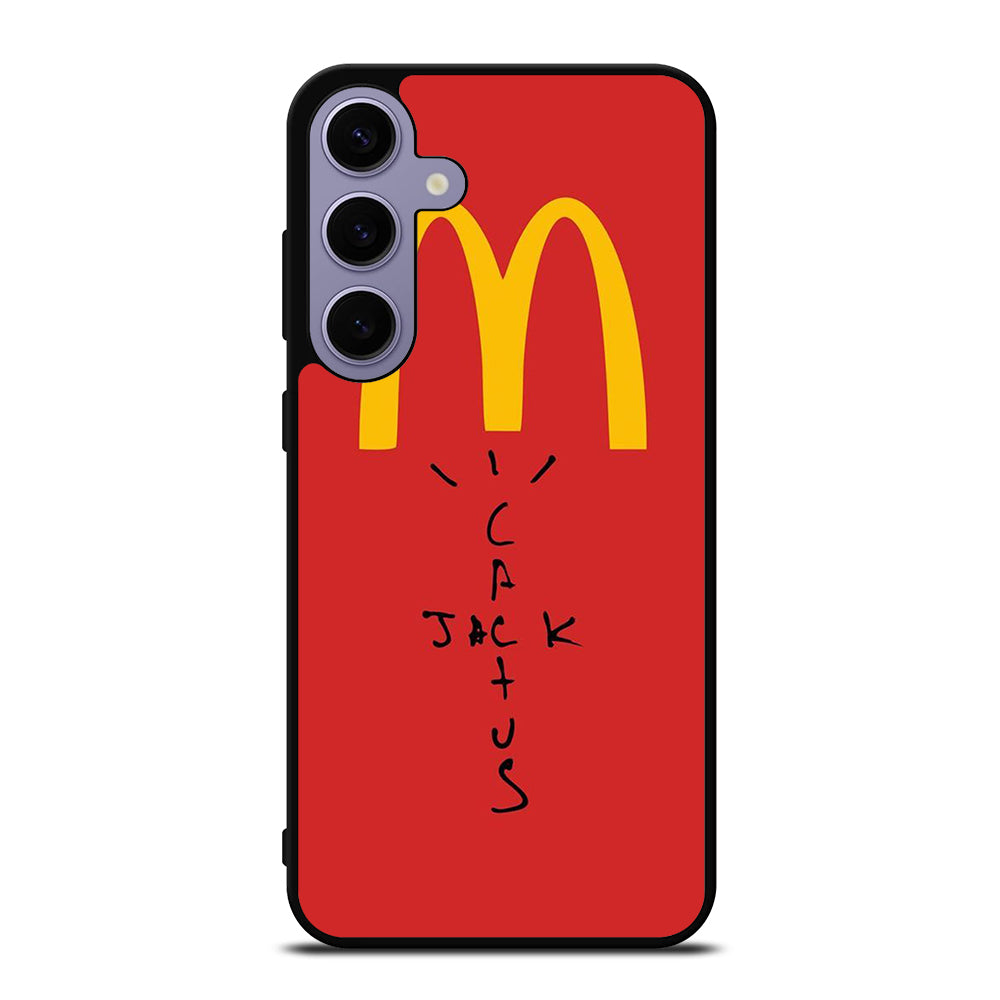 CACTUS JACK TRAVIS SCOTT MCDONALDS LOGO 3 Samsung Galaxy S24 Plus Case Cover