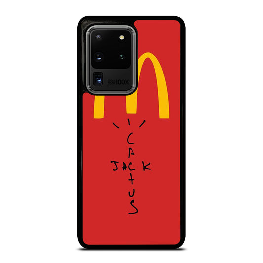 CACTUS JACK TRAVIS SCOTT MCDONALDS LOGO 3 Samsung Galaxy S20 Ultra Case Cover
