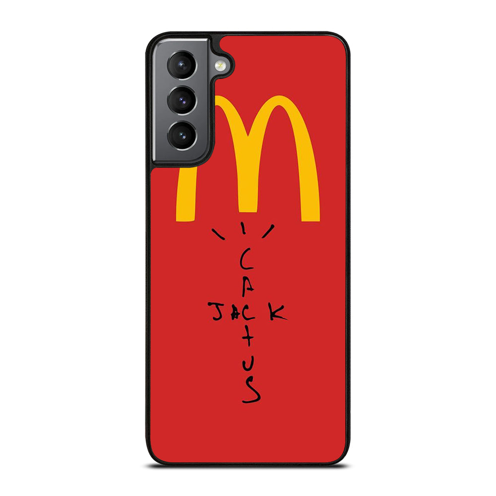 CACTUS JACK TRAVIS SCOTT MCDONALDS LOGO 3 Samsung Galaxy S21 Plus Case Cover