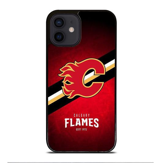 CALGARY FLAMES ICON 4 iPhone 12 Mini Case Cover