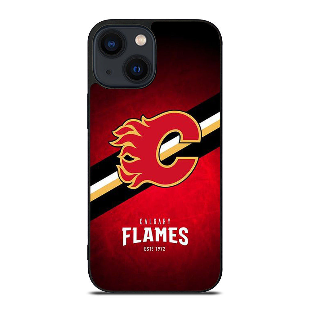 CALGARY FLAMES ICON 4 iPhone 14 Plus Case Cover