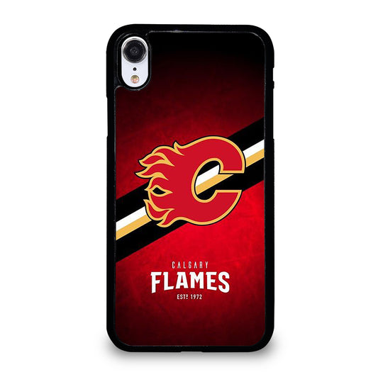 CALGARY FLAMES ICON 4 iPhone XR Case Cover