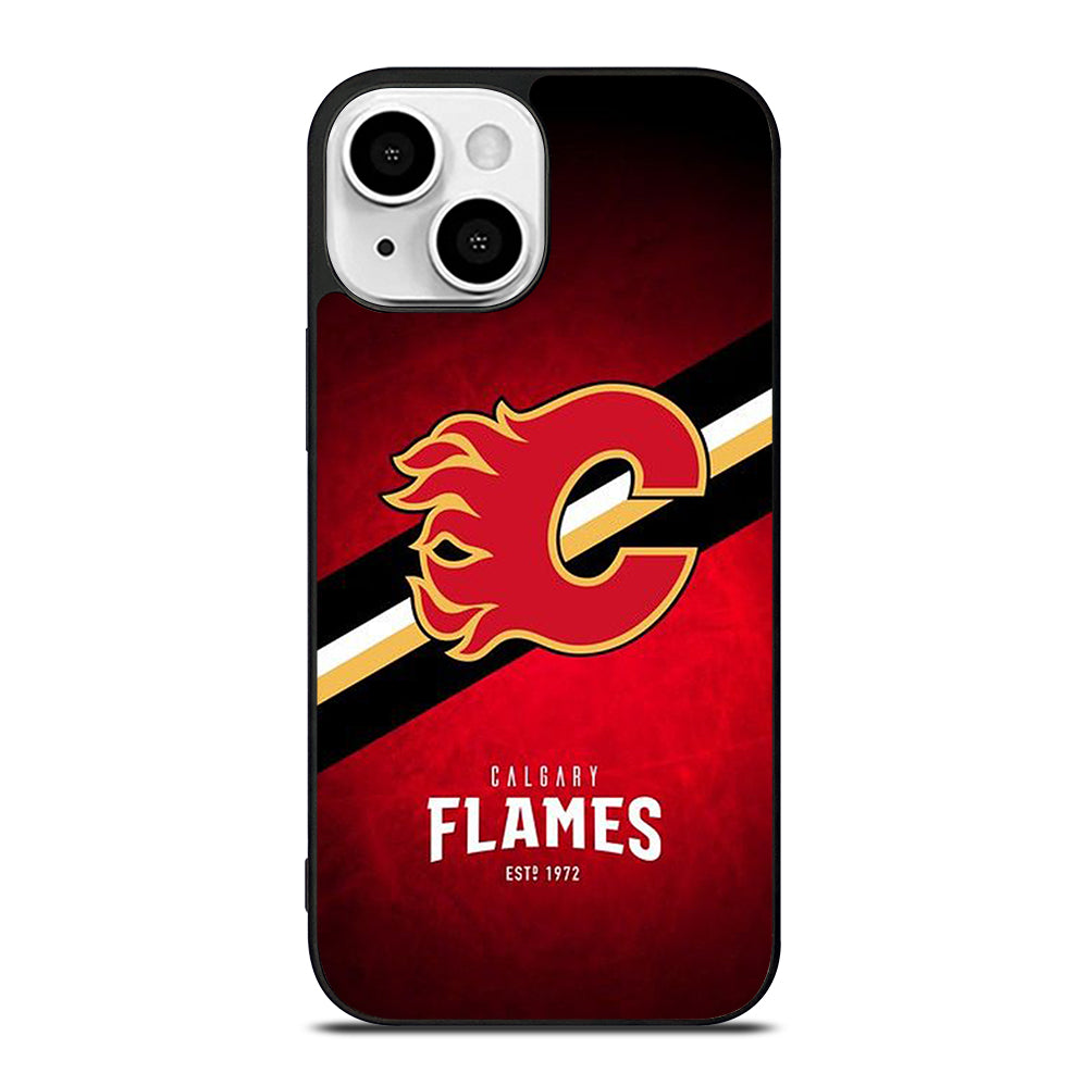 CALGARY FLAMES ICON 4 iPhone 13 Mini Case Cover