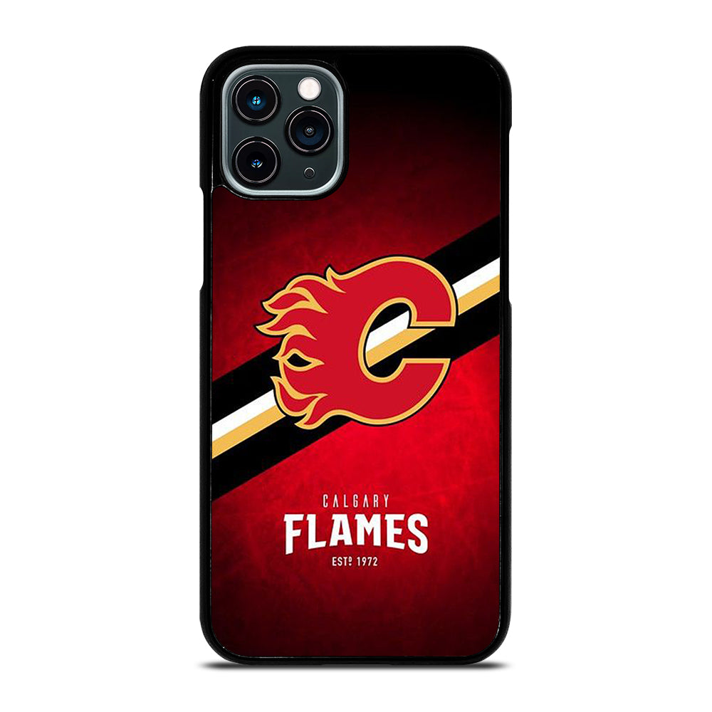 CALGARY FLAMES ICON 4 iPhone 11 Pro Case Cover
