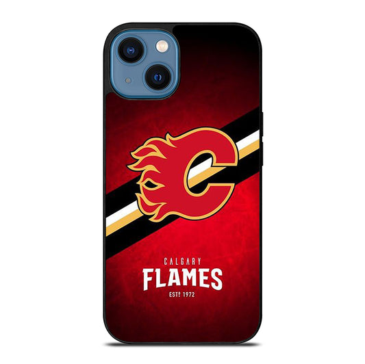 CALGARY FLAMES ICON 4 iPhone 14 Case Cover