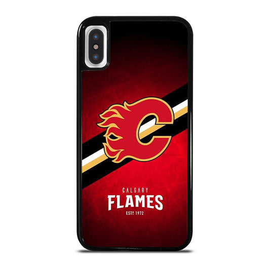 CALGARY FLAMES ICON 4 iPhone X / XS Case Cover