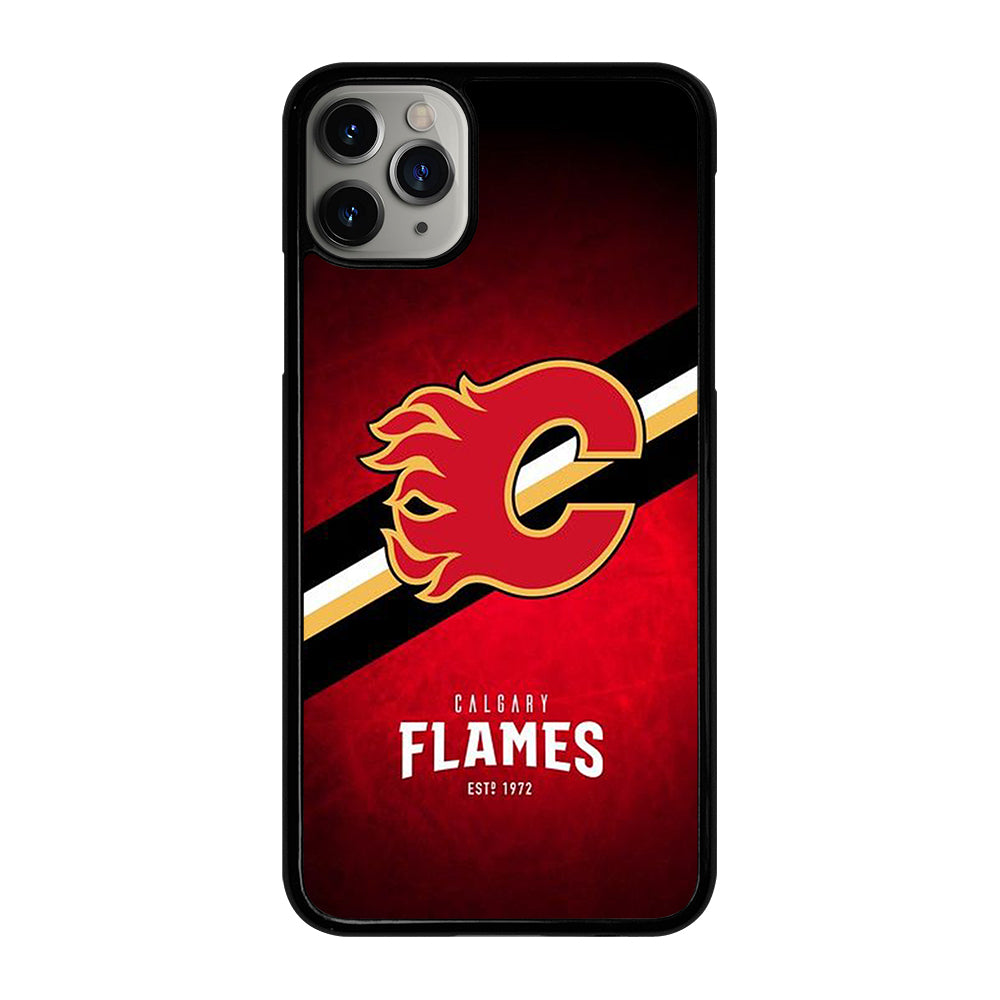 CALGARY FLAMES ICON 4 iPhone 11 Pro Max Case Cover