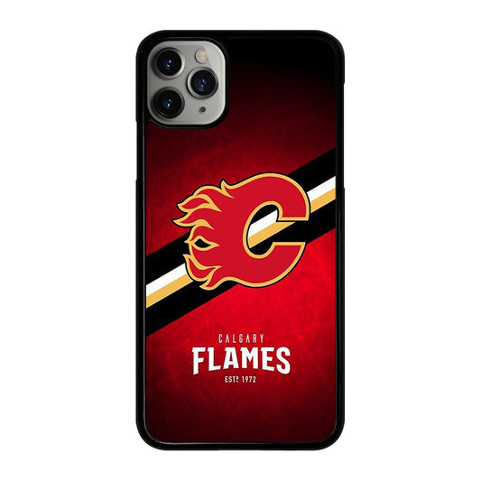 CALGARY FLAMES ICON 4 iPhone 11 Pro Max Case Cover