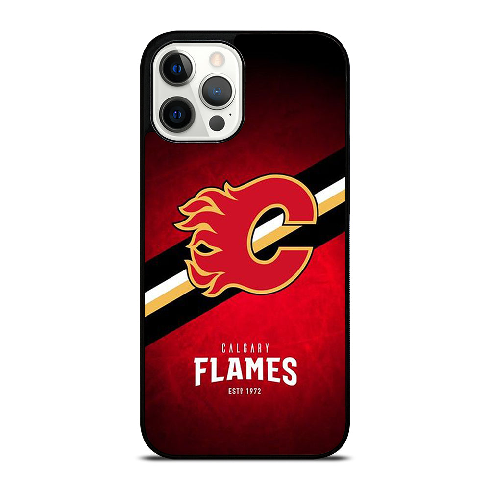 CALGARY FLAMES ICON 4 iPhone 12 Pro Max Case Cover