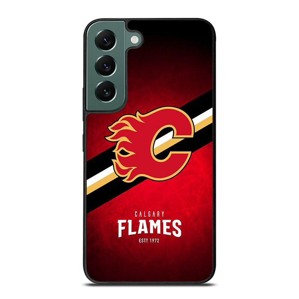 CALGARY FLAMES ICON 4 Samsung Galaxy S22 Case Cover
