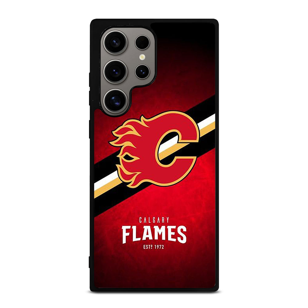 CALGARY FLAMES ICON 4 Samsung Galaxy S24 Ultra Case Cover