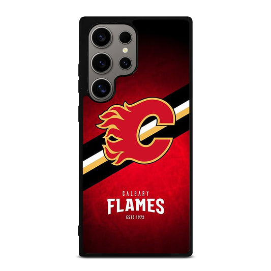 CALGARY FLAMES ICON 4 Samsung Galaxy S24 Ultra Case Cover