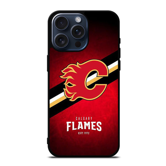 CALGARY FLAMES ICON 4 iPhone 15 Pro Max Case Cover