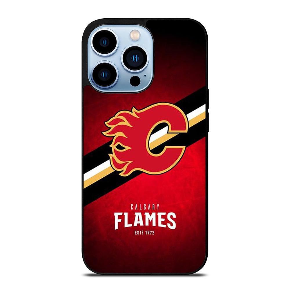 CALGARY FLAMES ICON 4 iPhone 13 Pro Max Case Cover