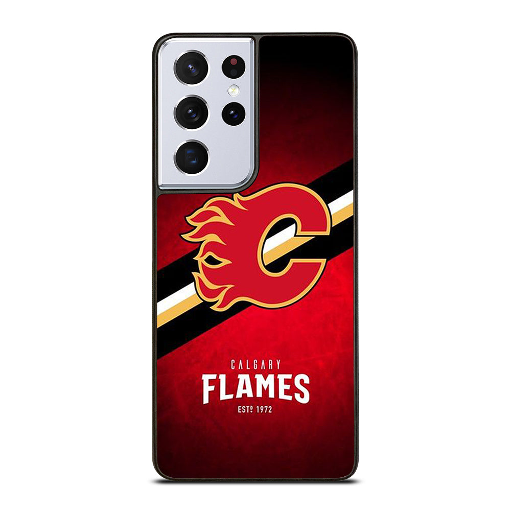 CALGARY FLAMES ICON 4 Samsung Galaxy S21 Ultra Case Cover