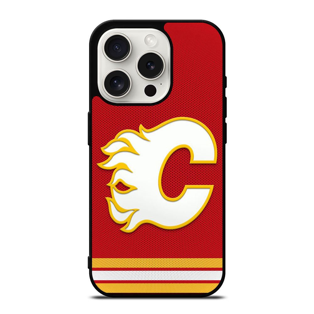 CALGARY FLAMES ICON 5 iPhone 15 Pro Case Cover