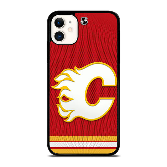 CALGARY FLAMES ICON 5 iPhone 11 Case Cover