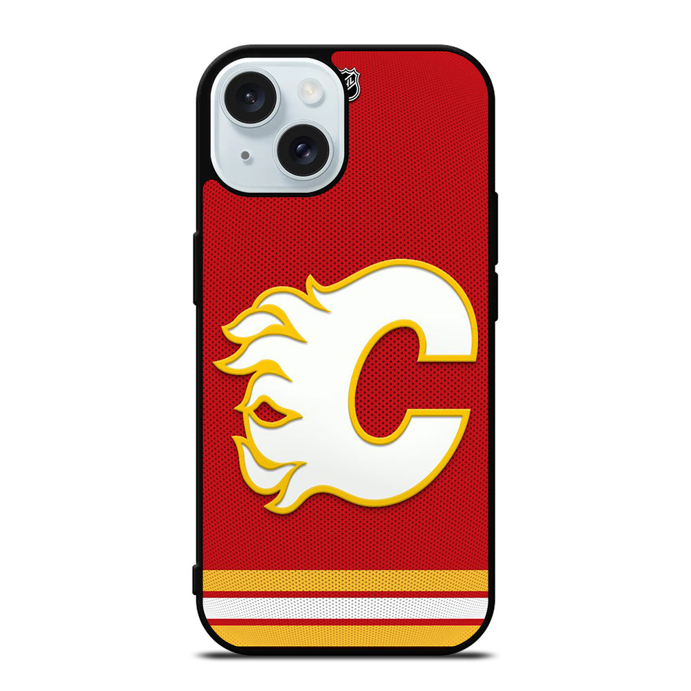 CALGARY FLAMES ICON 5 iPhone 15 Case Cover