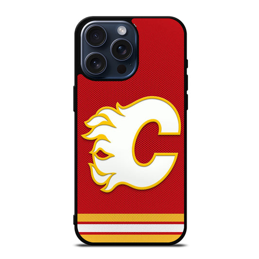 CALGARY FLAMES ICON 5 iPhone 15 Pro Max Case Cover