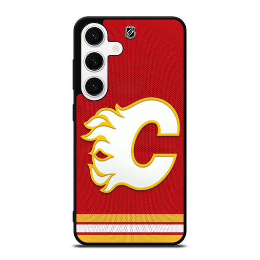CALGARY FLAMES ICON 5 Samsung Galaxy S24 Case Cover