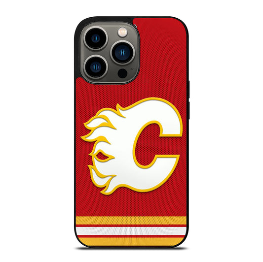 CALGARY FLAMES ICON 5 iPhone 13 Pro Case Cover