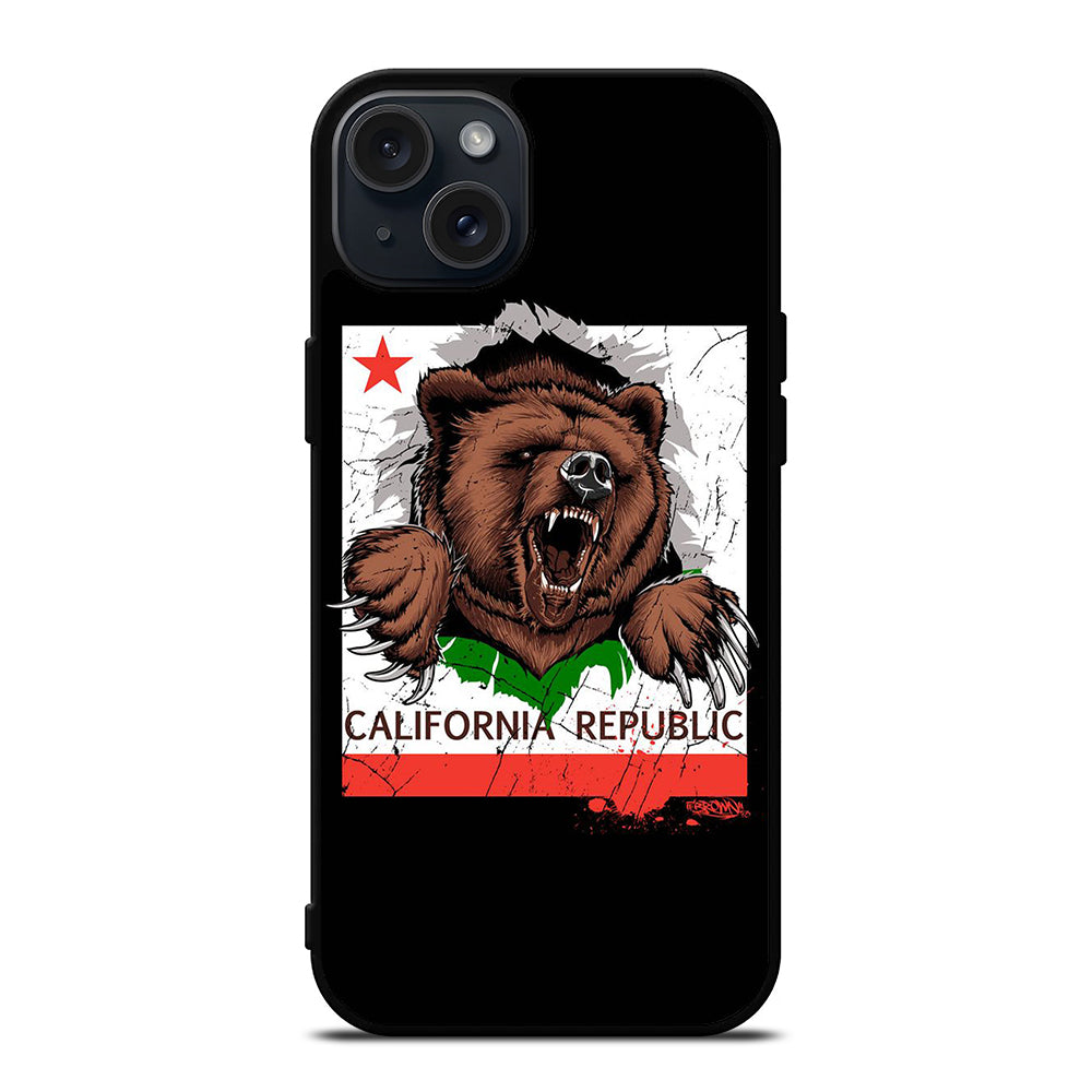 CALIFORNIA REPUBLIC ICON 2 iPhone 15 Plus Case Cover