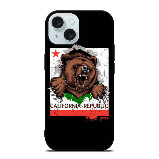CALIFORNIA REPUBLIC ICON 2 iPhone 15 Case Cover
