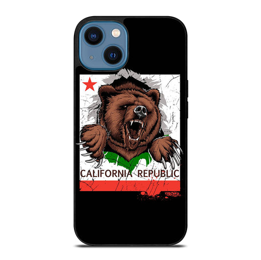 CALIFORNIA REPUBLIC ICON 2 iPhone 14 Case Cover
