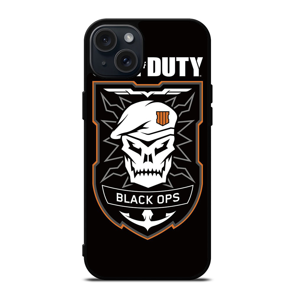 CALL OF DUTY BLACK OPS LOGO iPhone 15 Plus Case Cover