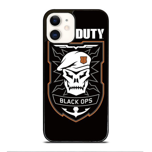 CALL OF DUTY BLACK OPS LOGO iPhone 12 Case Cover