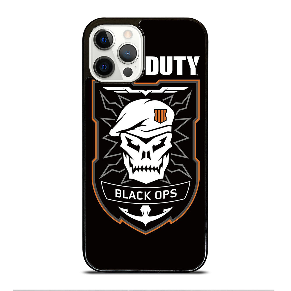 CALL OF DUTY BLACK OPS LOGO iPhone 12 Pro Case Cover