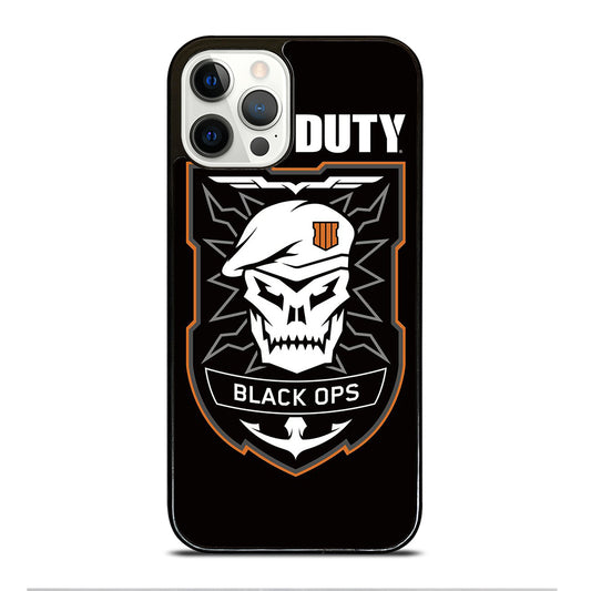 CALL OF DUTY BLACK OPS LOGO iPhone 12 Pro Case Cover