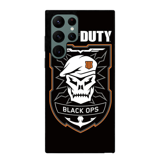 CALL OF DUTY BLACK OPS LOGO Samsung Galaxy S22 Ultra Case Cover