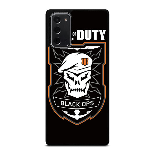 CALL OF DUTY BLACK OPS LOGO Samsung Galaxy Note 20 Case Cover