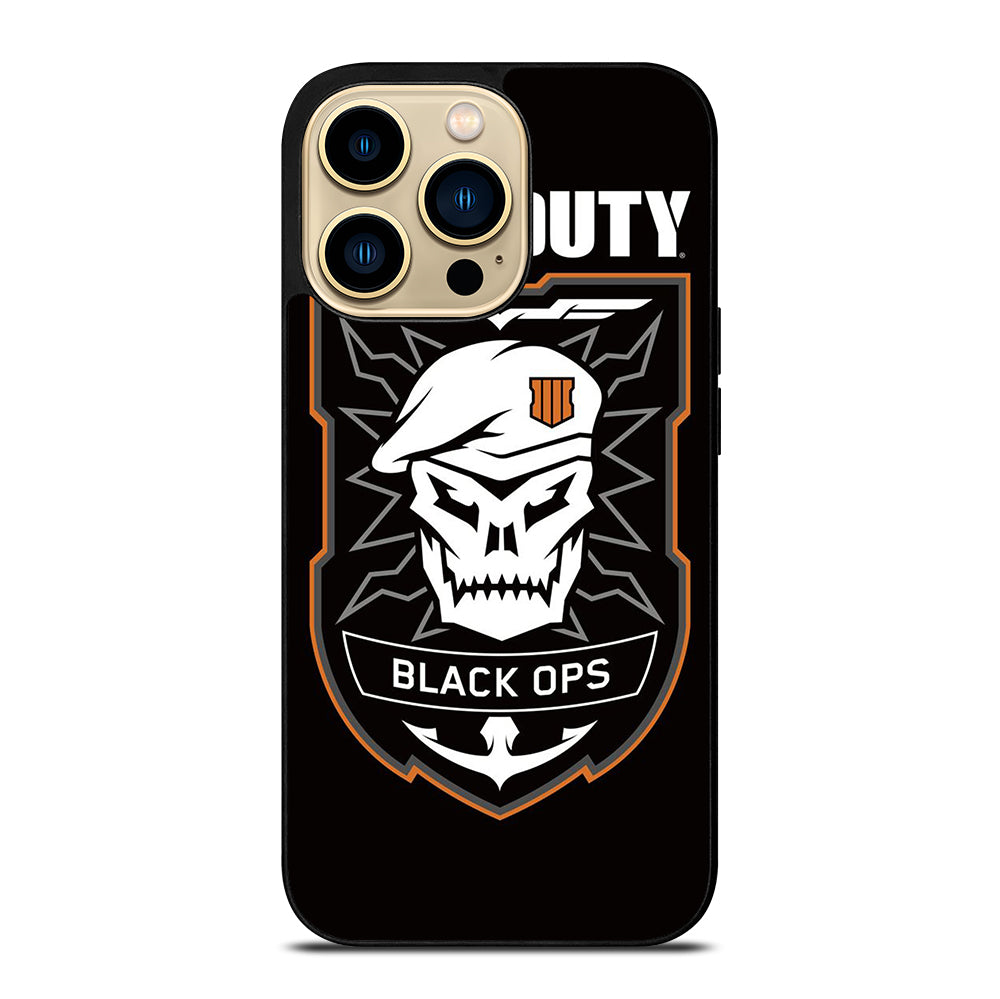 CALL OF DUTY BLACK OPS LOGO iPhone 14 Pro Max Case Cover